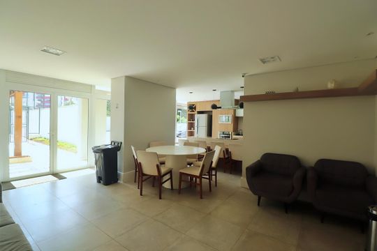 Área comum - Salão de festas de apartamento à venda com 2 quartos, 50m² em Santa Terezinha, Santo André