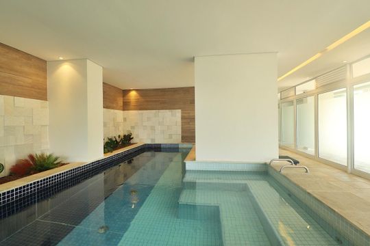 Área comum - Piscina de apartamento à venda com 2 quartos, 50m² em Santa Terezinha, Santo André