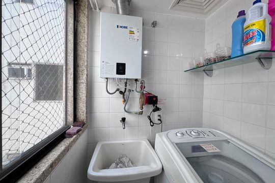 Área de Serviço de apartamento à venda com 3 quartos, 177m² em Recreio dos Bandeirantes, Rio de Janeiro