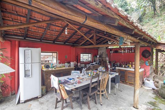 Espaço Gourmet de casa de condomínio para alugar com 3 quartos, 438m² em Jardim Ibiratiba, São Paulo