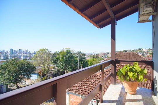 Varanda do Quarto 2 de casa à venda com 4 quartos, 184m² em Rincão, Novo Hamburgo