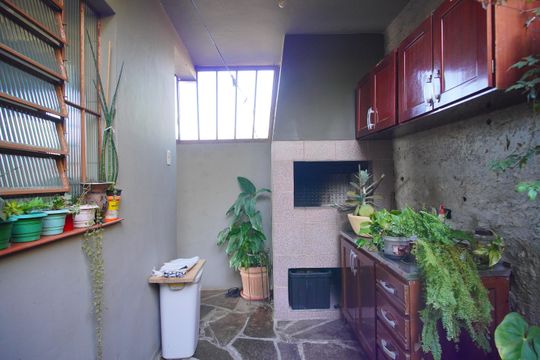 Área comum - Churrasqueira de casa à venda com 4 quartos, 184m² em Rincão, Novo Hamburgo