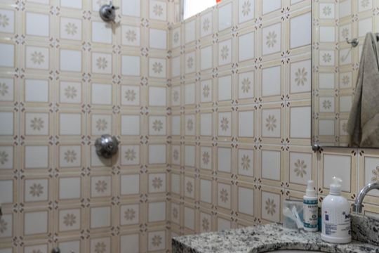 Banheiro Social de apartamento à venda com 2 quartos, 62m² em Calafate, Belo Horizonte