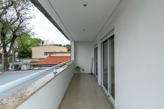 Varanda da Suíte 1 de casa à venda com 3 quartos, 287m² em Vila Caminho do Mar, São Bernardo do Campo
