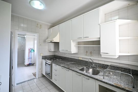 Cozinha de apartamento para alugar com 3 quartos, 205m² em Vila Andrade, São Paulo