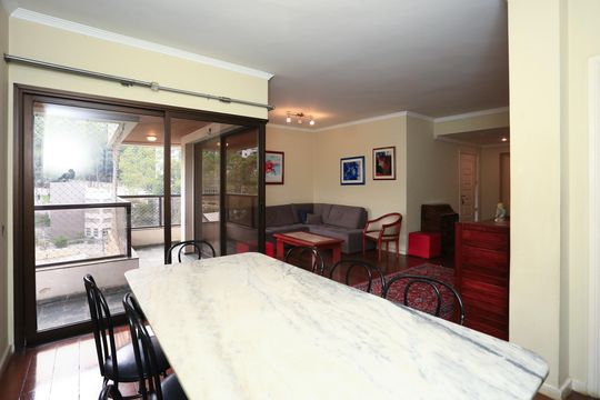 Sala  de apartamento à venda com 3 quartos, 205m² em Vila Andrade, São Paulo