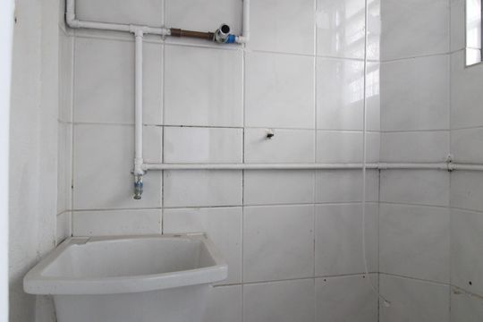 Banheiro da Suíte de casa para alugar com 1 quarto, 40m² em Vila Olímpia, São Paulo