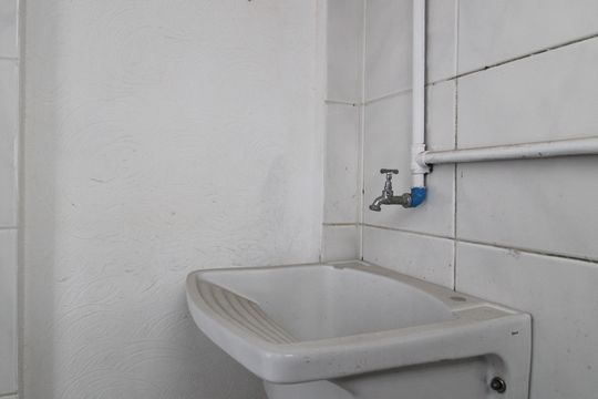 Banheiro da Suíte de casa para alugar com 1 quarto, 40m² em Vila Olímpia, São Paulo