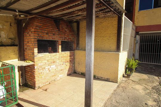 Área comum - Churrasqueira de apartamento à venda com 2 quartos, 61m² em Partenon, Porto Alegre
