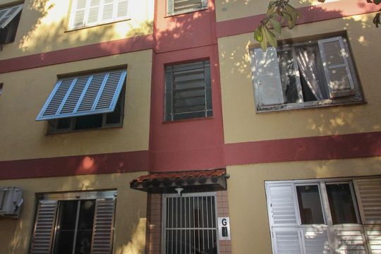 Fachada do bloco de apartamento à venda com 2 quartos, 61m² em Partenon, Porto Alegre