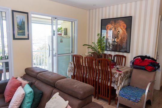 Sala de apartamento à venda com 3 quartos, 80m² em Jurubatuba, São Paulo