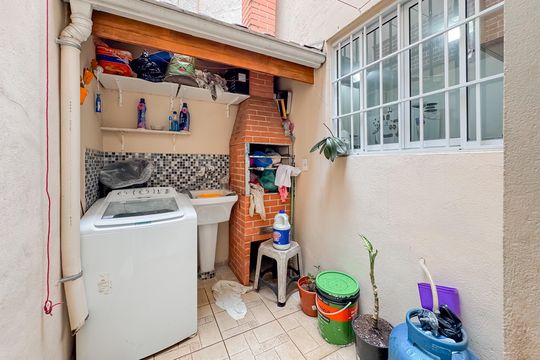 Área de Serviço e Churrasqueira de casa à venda com 2 quartos, 79m² em Jardim da Gloria, São Paulo