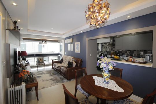 Sala de apartamento à venda com 2 quartos, 81m² em Independência, Porto Alegre