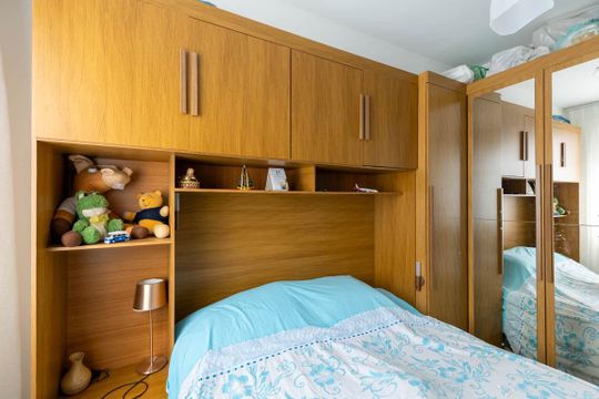 Quarto 1 de apartamento à venda com 2 quartos, 33m² em República, São Paulo