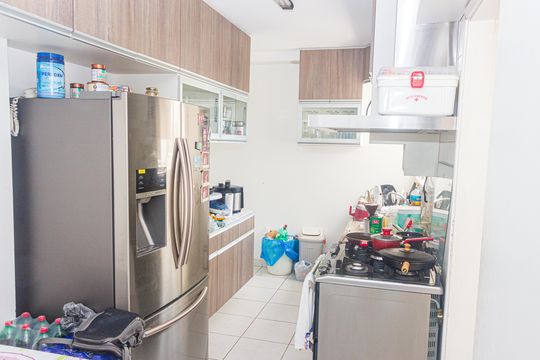 Cozinha de apartamento à venda com 5 quartos, 124m² em Jardim Consorcio, São Paulo