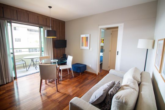 Apartamento para alugar com 1 quarto, 42m² em Brooklin, São Paulo