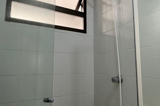 Banheiro da Suíte de apartamento à venda com 3 quartos, 80m² em Jardim Proença, Campinas