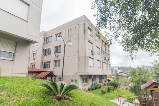 Fachada de apartamento à venda com 1 quarto, 48m² em Tristeza, Porto Alegre