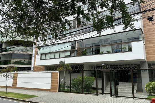 Fachada de apartamento à venda com 4 quartos, 155m² em Recreio dos Bandeirantes, Rio de Janeiro