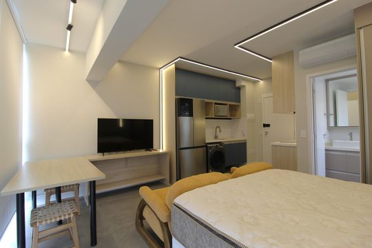Studio de kitnet/studio à venda com 1 quarto, 30m² em Vila Olímpia, São Paulo