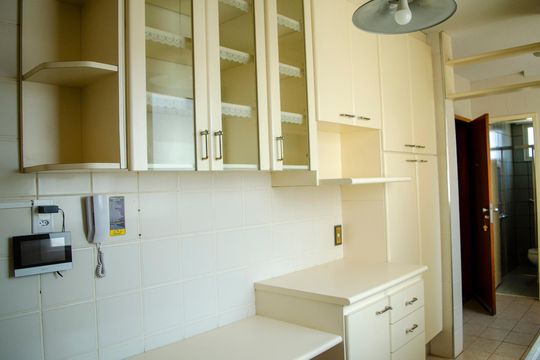 Cozinha de apartamento para alugar com 3 quartos, 98m² em Setor Aeroporto, Goiânia