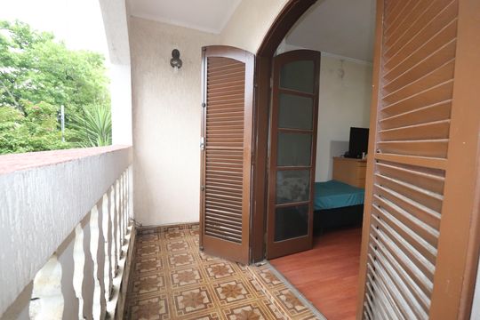 Varanda suíte de casa à venda com 3 quartos, 264m² em Vila Francisco Matarazzo, Santo André
