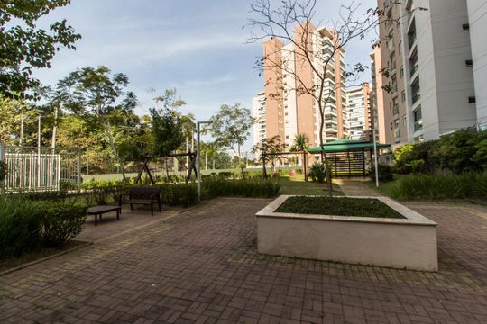 Área comum de apartamento para alugar com 3 quartos, 156m² em Tamboré, Santana de Parnaíba