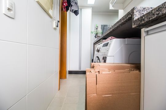 Área de Serviço de apartamento para alugar com 3 quartos, 156m² em Tamboré, Santana de Parnaíba