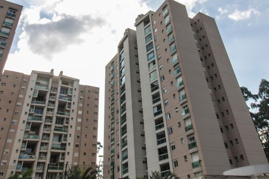 Fachada de apartamento para alugar com 3 quartos, 156m² em Tamboré, Santana de Parnaíba
