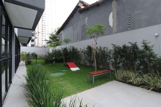 Área Comum - Espaço Pet de apartamento para alugar com 1 quarto, 27m² em Vila Olímpia, São Paulo