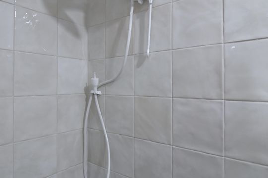Banheiro da Suíte de apartamento para alugar com 1 quarto, 27m² em Vila Olímpia, São Paulo
