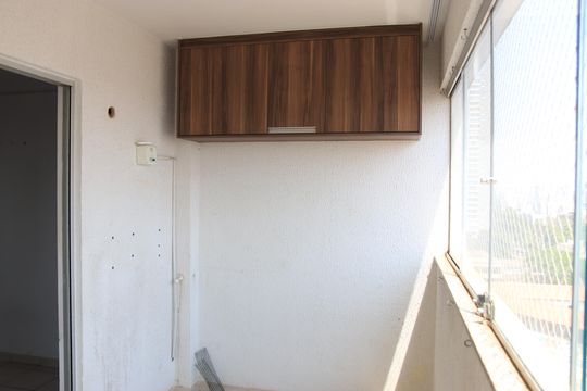 Varanda da Sala de apartamento para alugar com 2 quartos, 70m² em Setor Leste Universitário, Goiânia