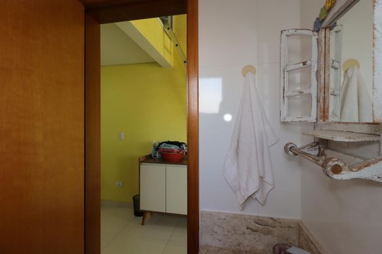 Lavabo de apartamento à venda com 3 quartos, 180m² em Campestre, Santo André