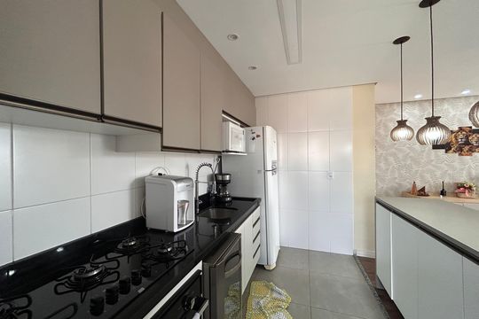 Cozinha de apartamento à venda com 2 quartos, 72m² em Vila Pirituba, São Paulo