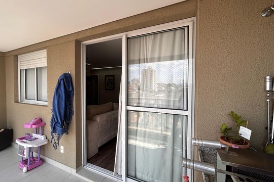 Varanda da Sala de apartamento à venda com 2 quartos, 72m² em Vila Pirituba, São Paulo
