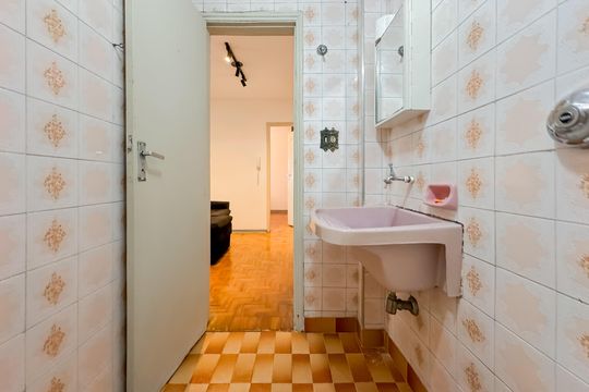Banheiro Social de apartamento para alugar com 2 quartos, 50m² em Vila Mariana, São Paulo