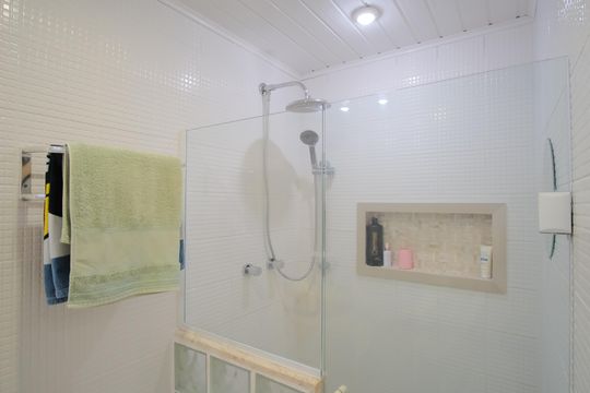 Banheiro da Suíte 2 de apartamento à venda com 5 quartos, 160m² em Tatuapé, São Paulo
