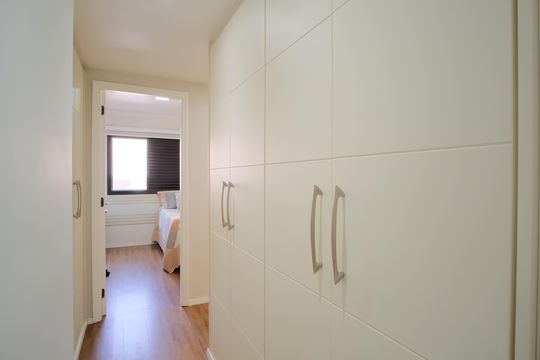 Closet da Suíte 1 de apartamento à venda com 5 quartos, 160m² em Tatuapé, São Paulo