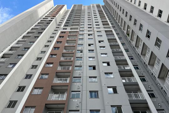 Fachada do Prédio de apartamento para alugar com 1 quarto, 38m² em Barra Funda, São Paulo