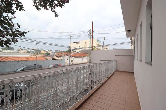 Varanda  de casa à venda com 2 quartos, 194m² em Vila Camilópolis, Santo André
