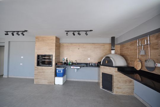 Área comum - Churrasqueira de apartamento à venda com 1 quarto, 41m² em Vila Medeiros, São Paulo