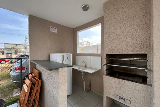 Área comum - Churrasqueira de apartamento para alugar com 2 quartos, 33m² em Jardim Pereira Leite, São Paulo