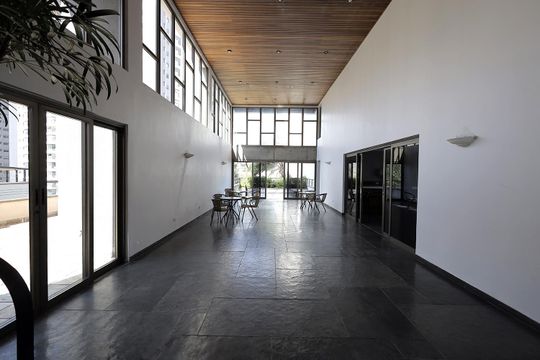 Área comum - Salão de festas de apartamento para alugar com 3 quartos, 180m² em Vila Gilda, Santo André