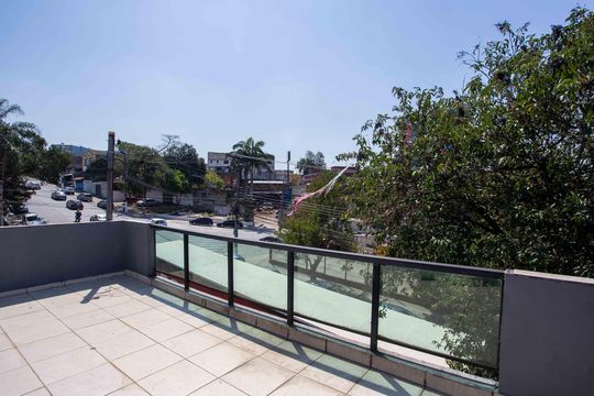 Varanda do Quarto 3 da Casa 1 de casa à venda com 4 quartos, 186m² em Piraporinha, Diadema