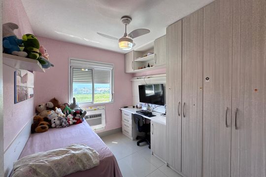 Quarto 1 de apartamento à venda com 3 quartos, 80m² em Recreio dos Bandeirantes, Rio de Janeiro