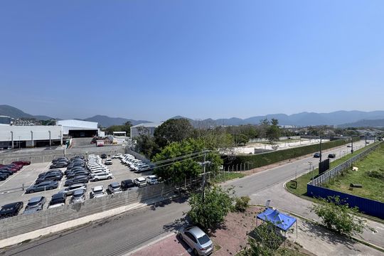 Varanda - Vista de apartamento à venda com 3 quartos, 80m² em Recreio dos Bandeirantes, Rio de Janeiro