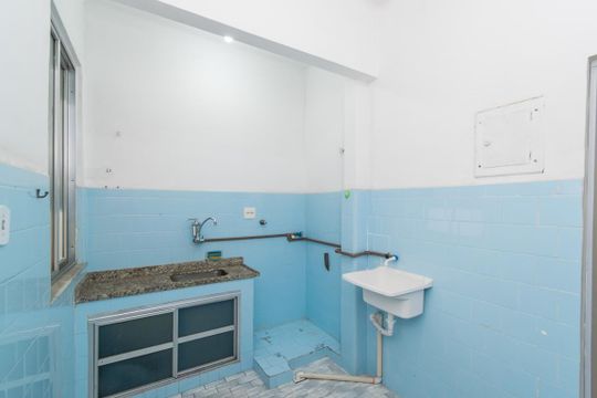 Cozinha de apartamento à venda com 2 quartos, 49m² em Vila da Penha, Rio de Janeiro