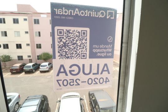 Plaquinha de apartamento para alugar com 2 quartos, 47m² em Mansour, Uberlândia