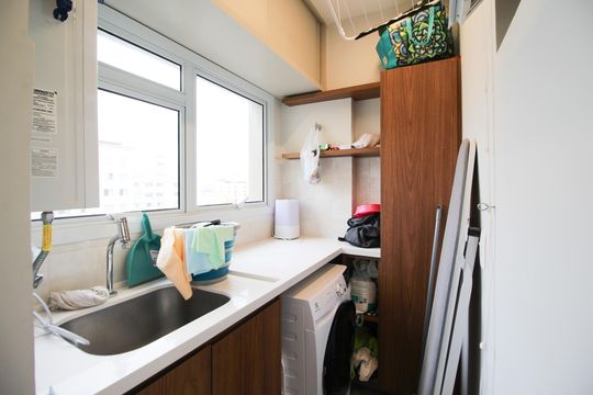 Área de Serviço de apartamento à venda com 2 quartos, 90m² em Indianópolis, São Paulo