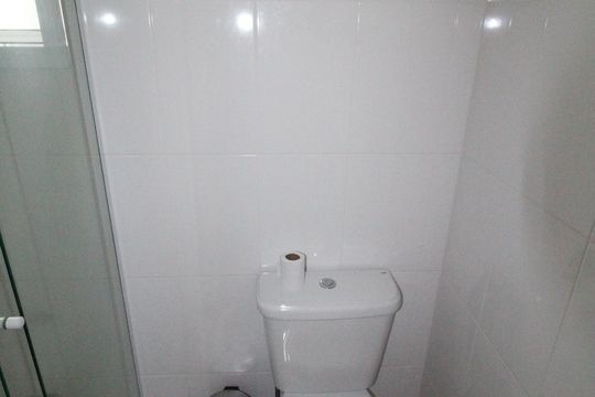 Banheiro da Suíte de apartamento para alugar com 1 quarto, 58m² em Jardim das Colinas, São José dos Campos